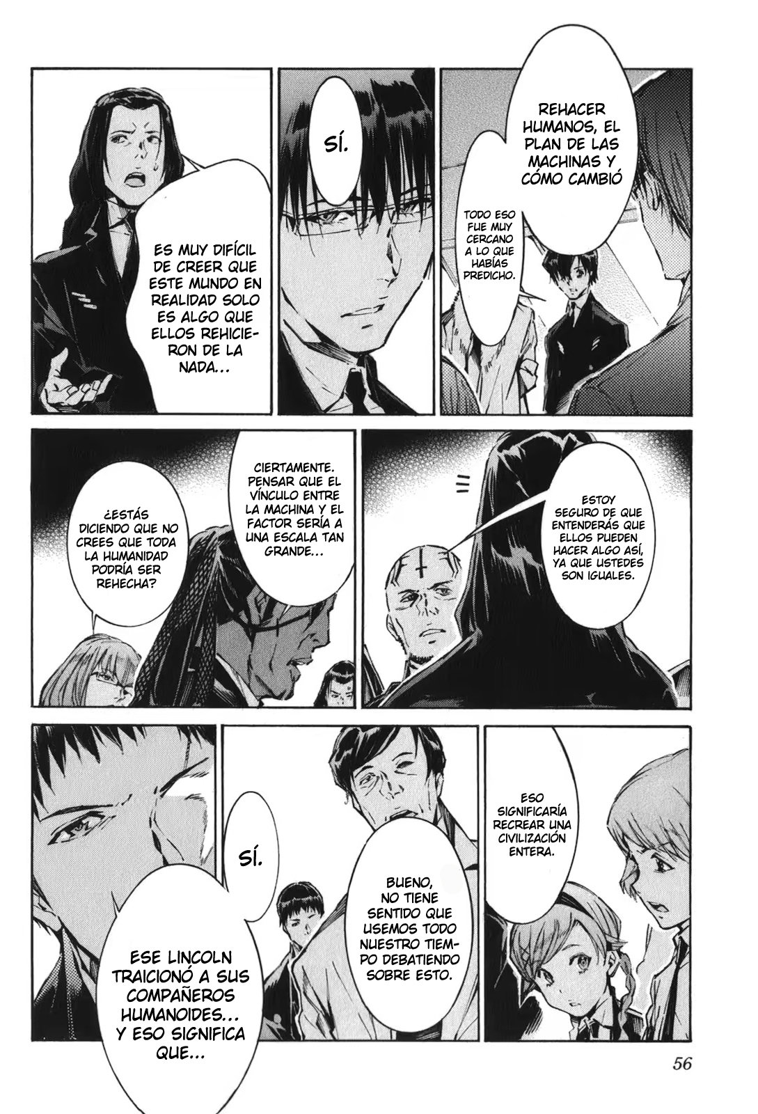 Read Kurogane no Linebarrel (es) Manga Online