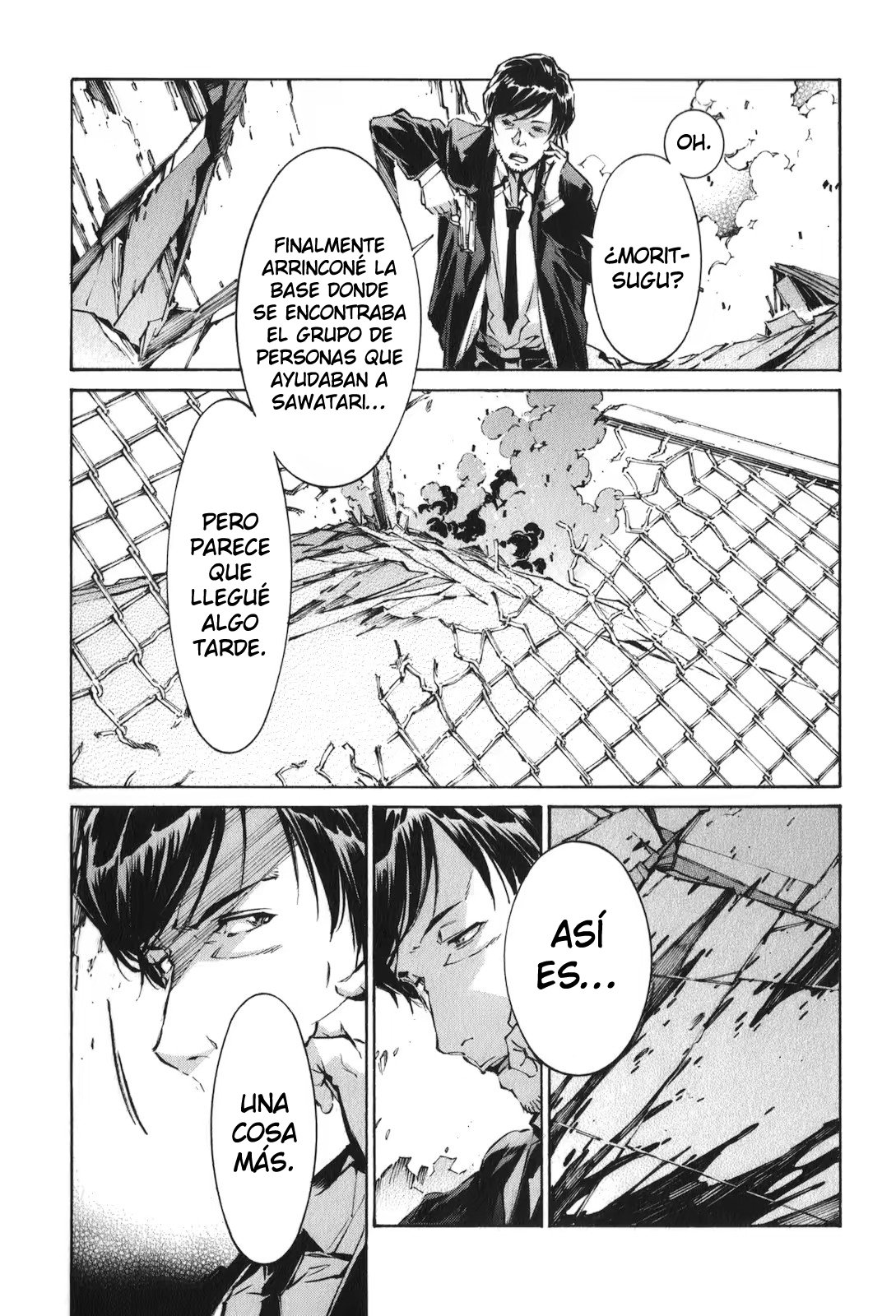 Read Kurogane no Linebarrel (es) Manga Online