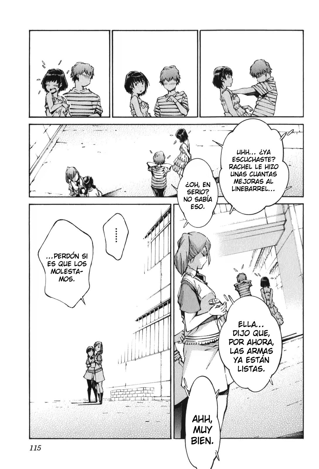 Read Kurogane no Linebarrel (es) Manga Online