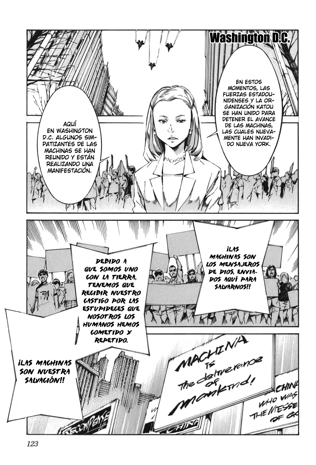 Read Kurogane no Linebarrel (es) Manga Online