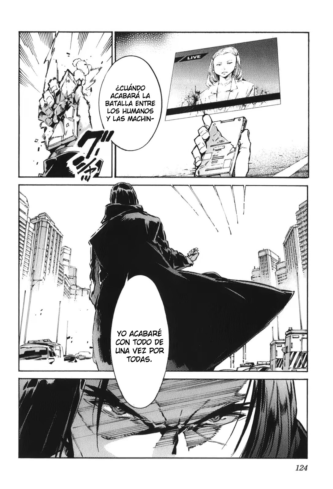 Read Kurogane no Linebarrel (es) Manga Online