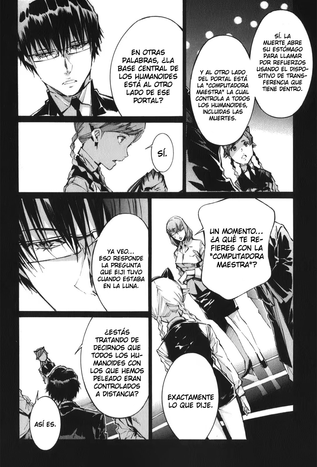 Read Kurogane no Linebarrel (es) Manga Online