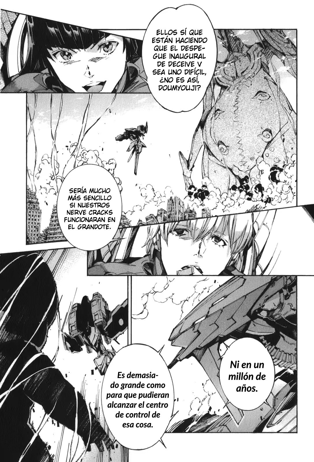 Read Kurogane no Linebarrel (es) Manga Online