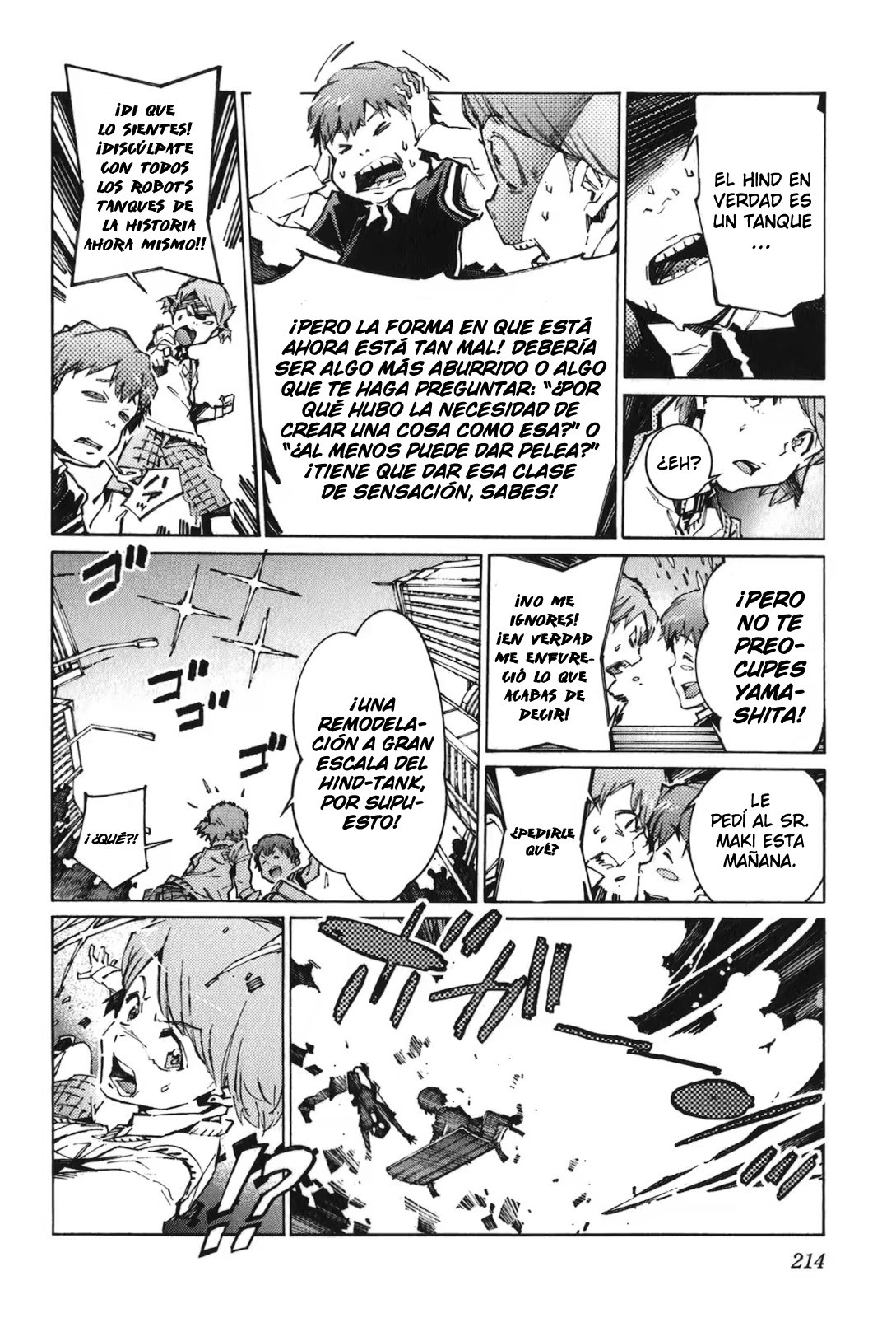 Read Kurogane no Linebarrel (es) Manga Online