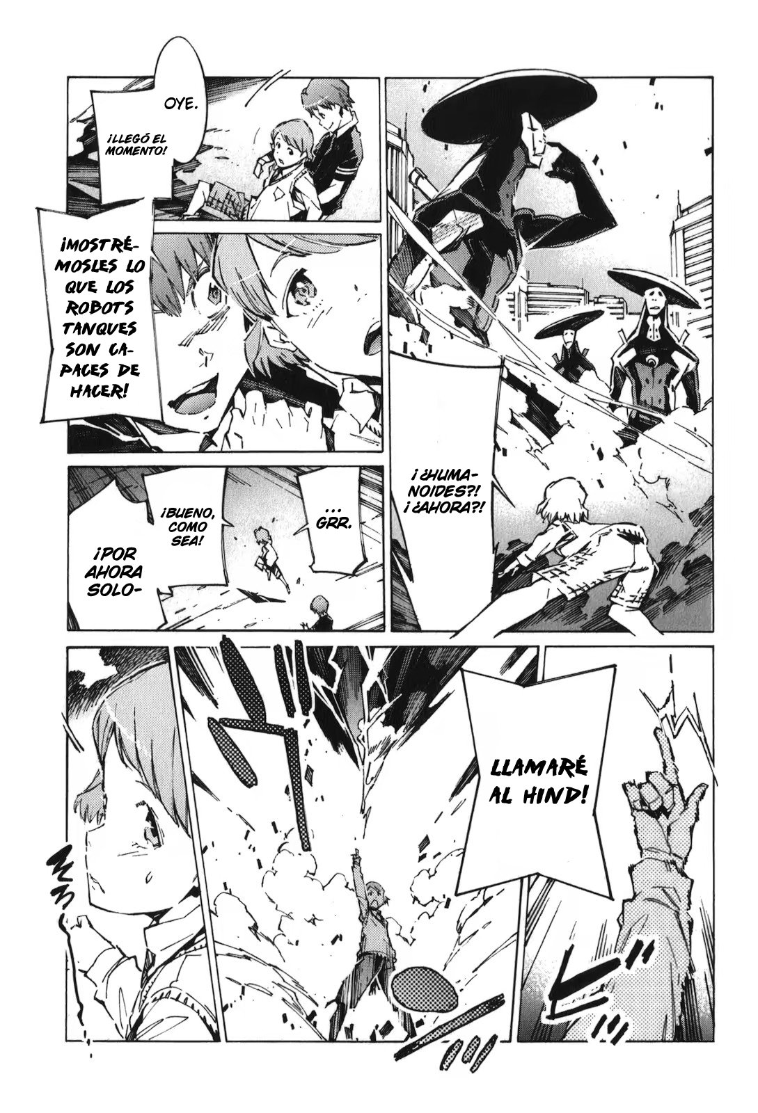 Read Kurogane no Linebarrel (es) Manga Online