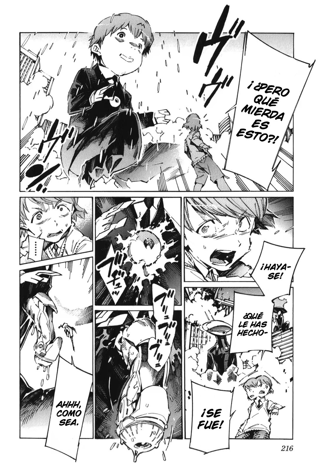 Read Kurogane no Linebarrel (es) Manga Online