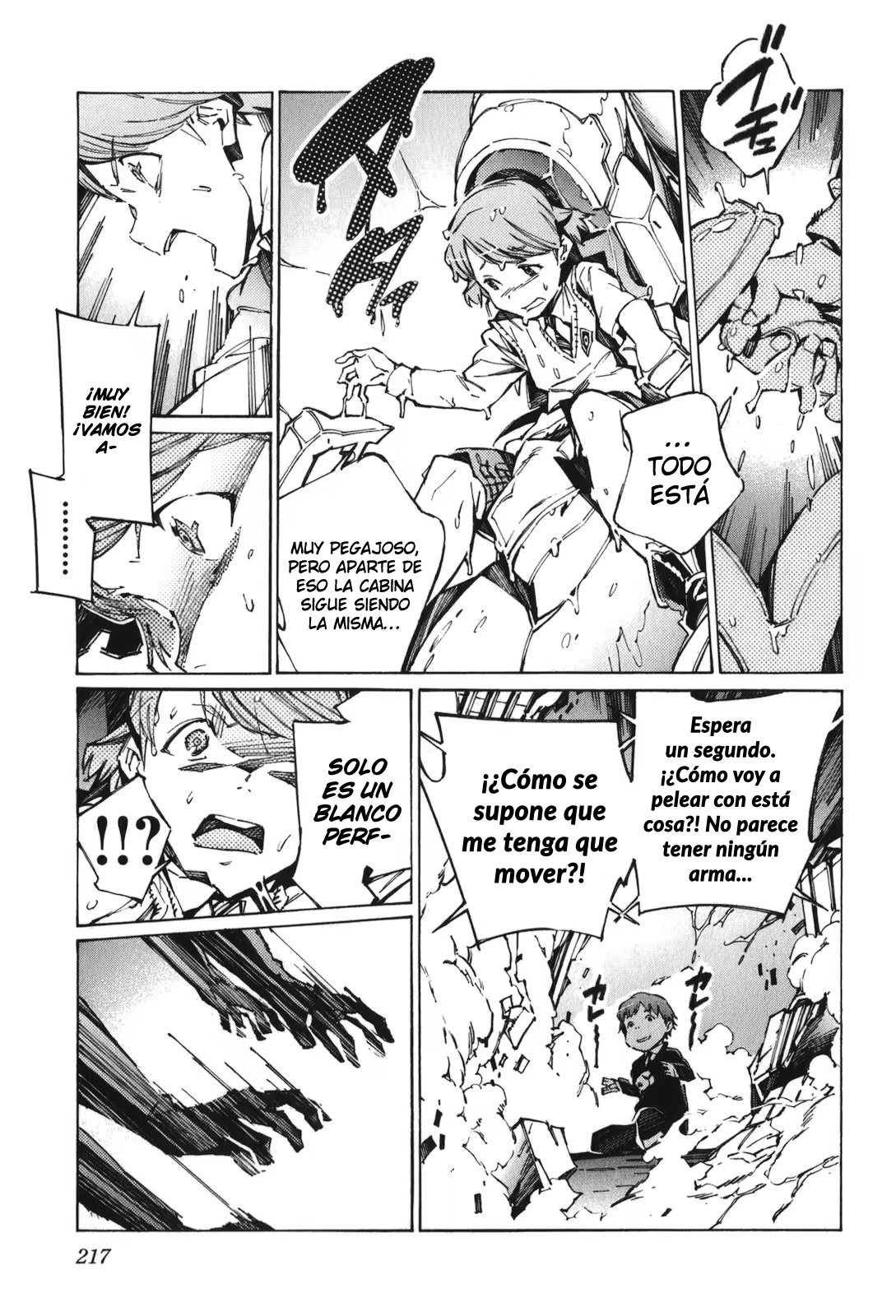 Read Kurogane no Linebarrel (es) Manga Online