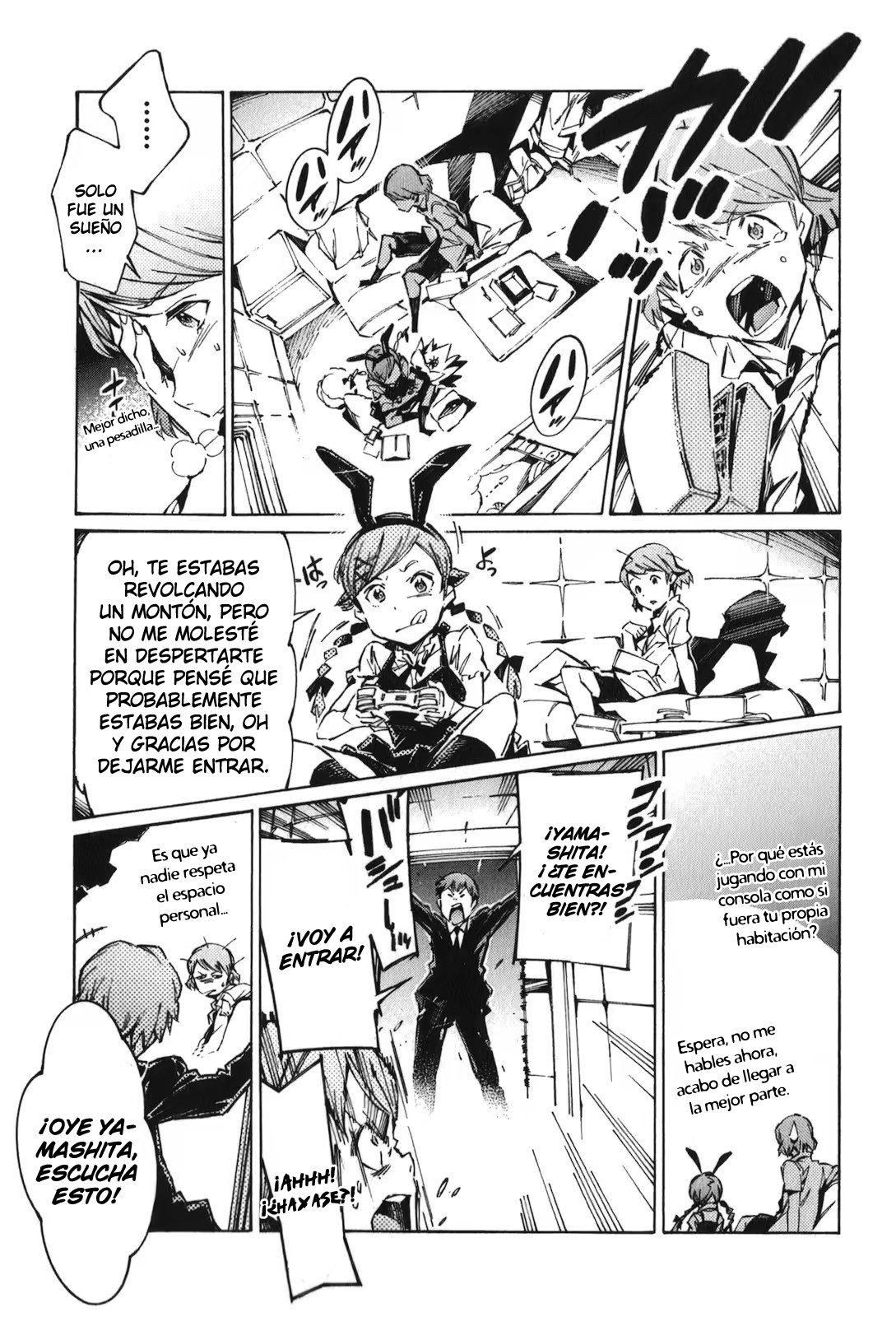 Read Kurogane no Linebarrel (es) Manga Online