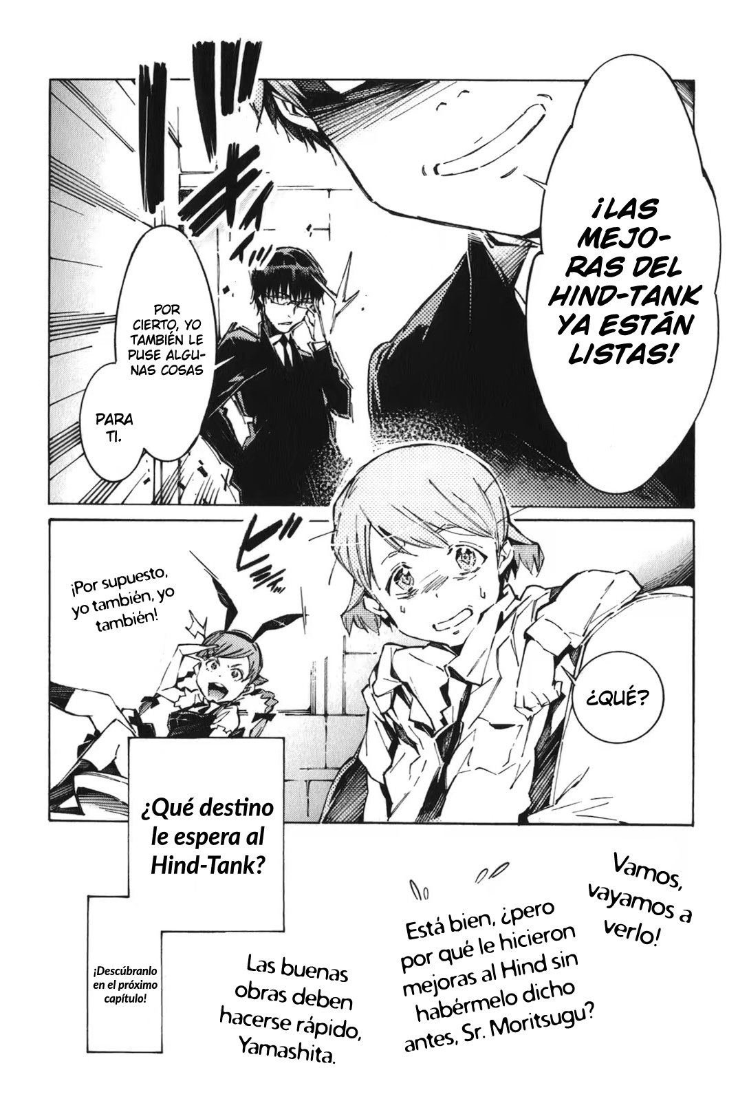 Read Kurogane no Linebarrel (es) Manga Online