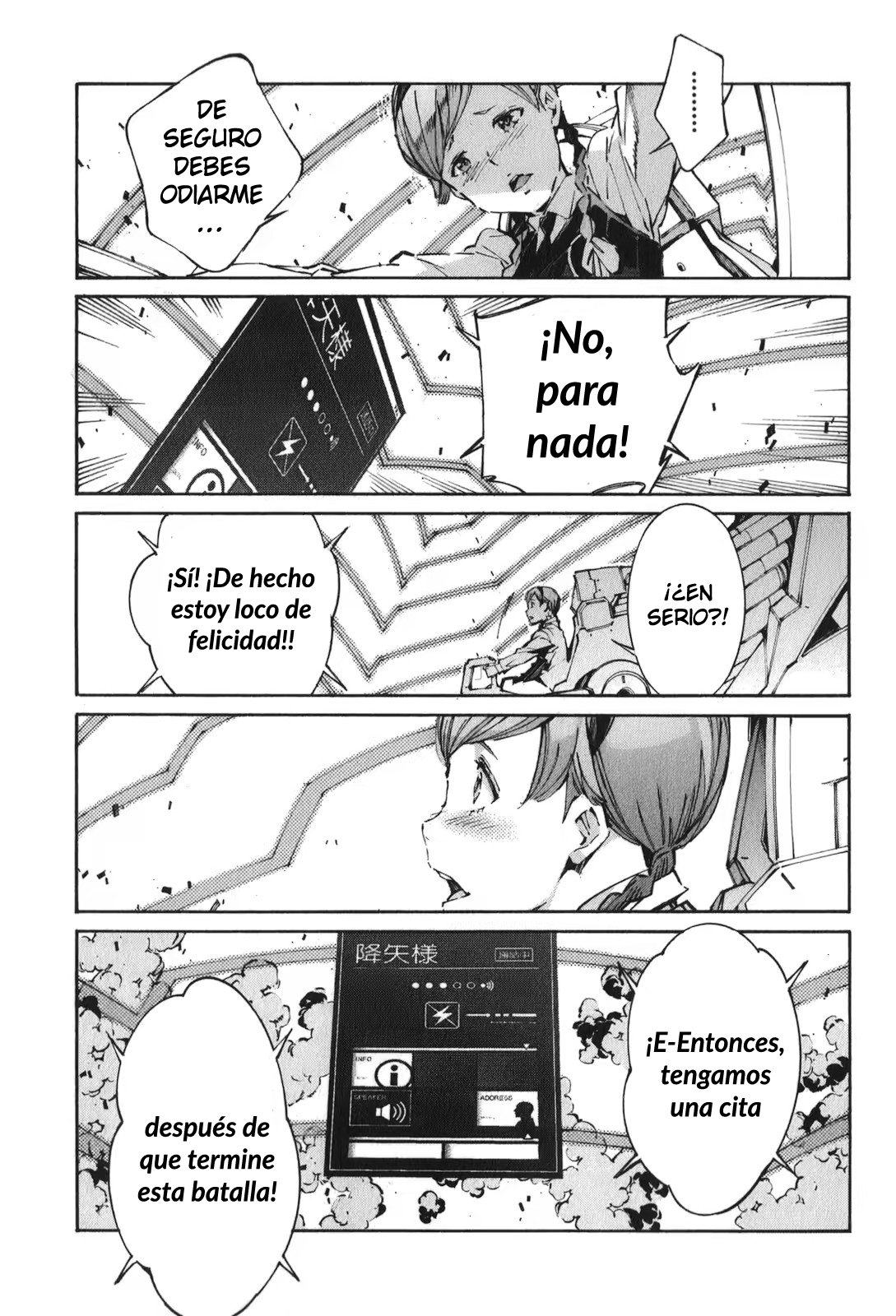 Read Kurogane no Linebarrel (es) Manga Online