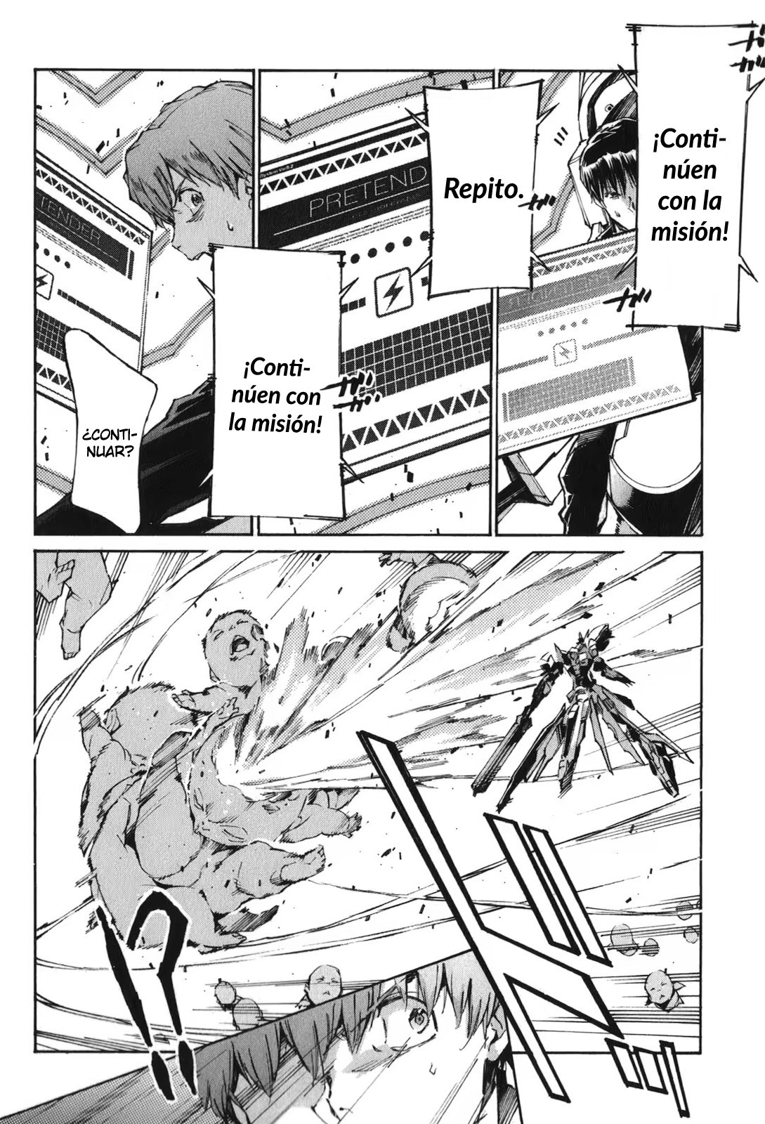 Read Kurogane no Linebarrel (es) Manga Online