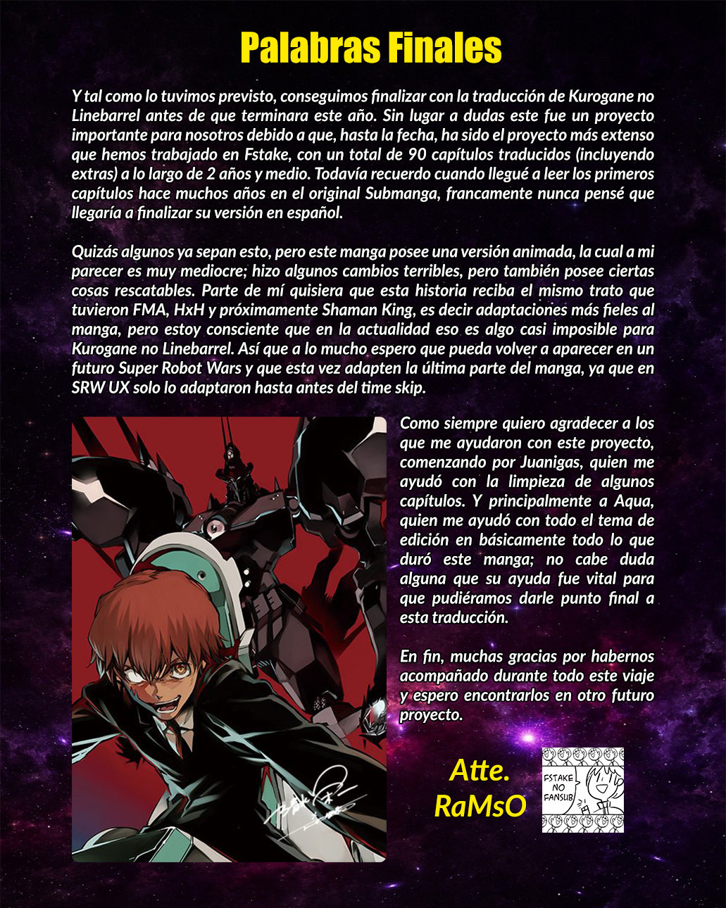 Read Kurogane no Linebarrel (es) Manga Online