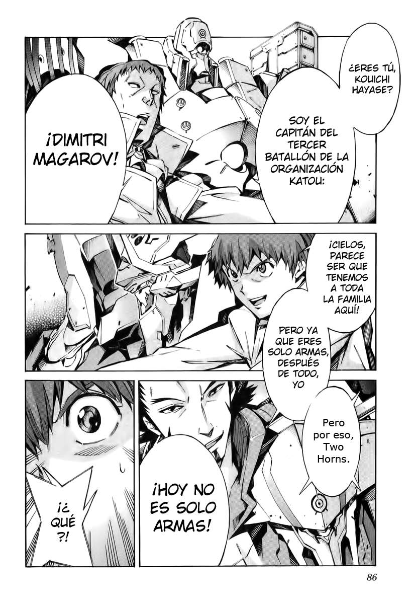 Read Kurogane no Linebarrel (es) Manga Online