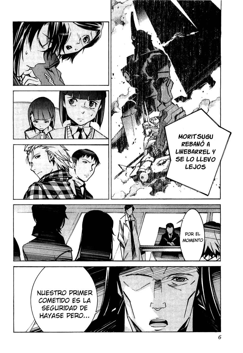 Read Kurogane no Linebarrel (es) Manga Online