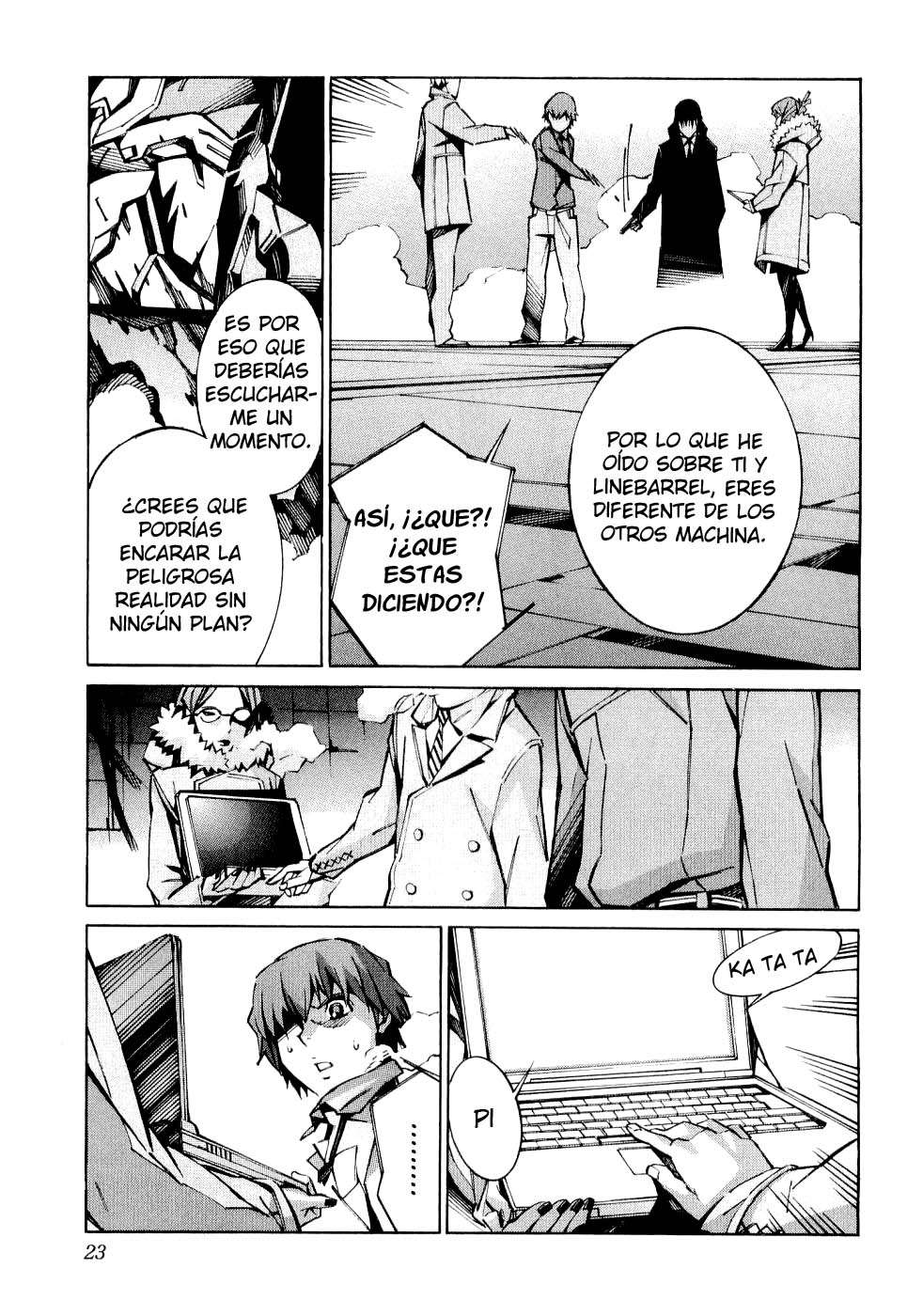 Read Kurogane no Linebarrel (es) Manga Online