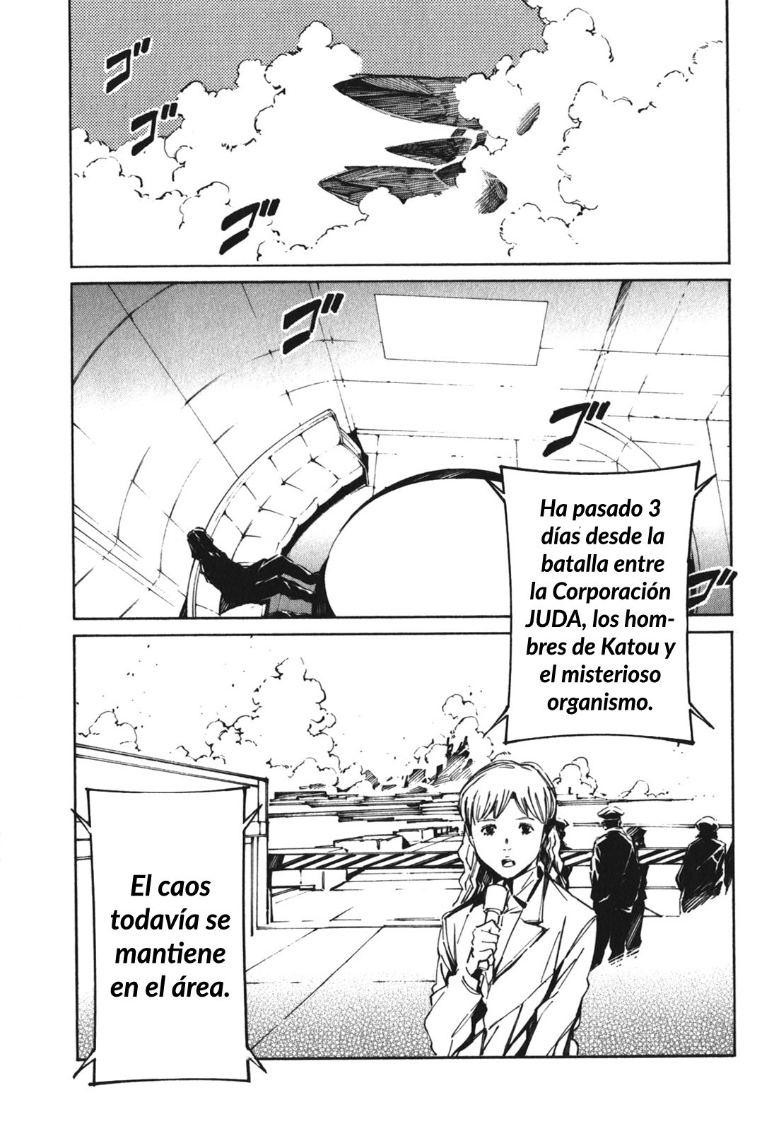 Read Kurogane no Linebarrel (es) Manga Online