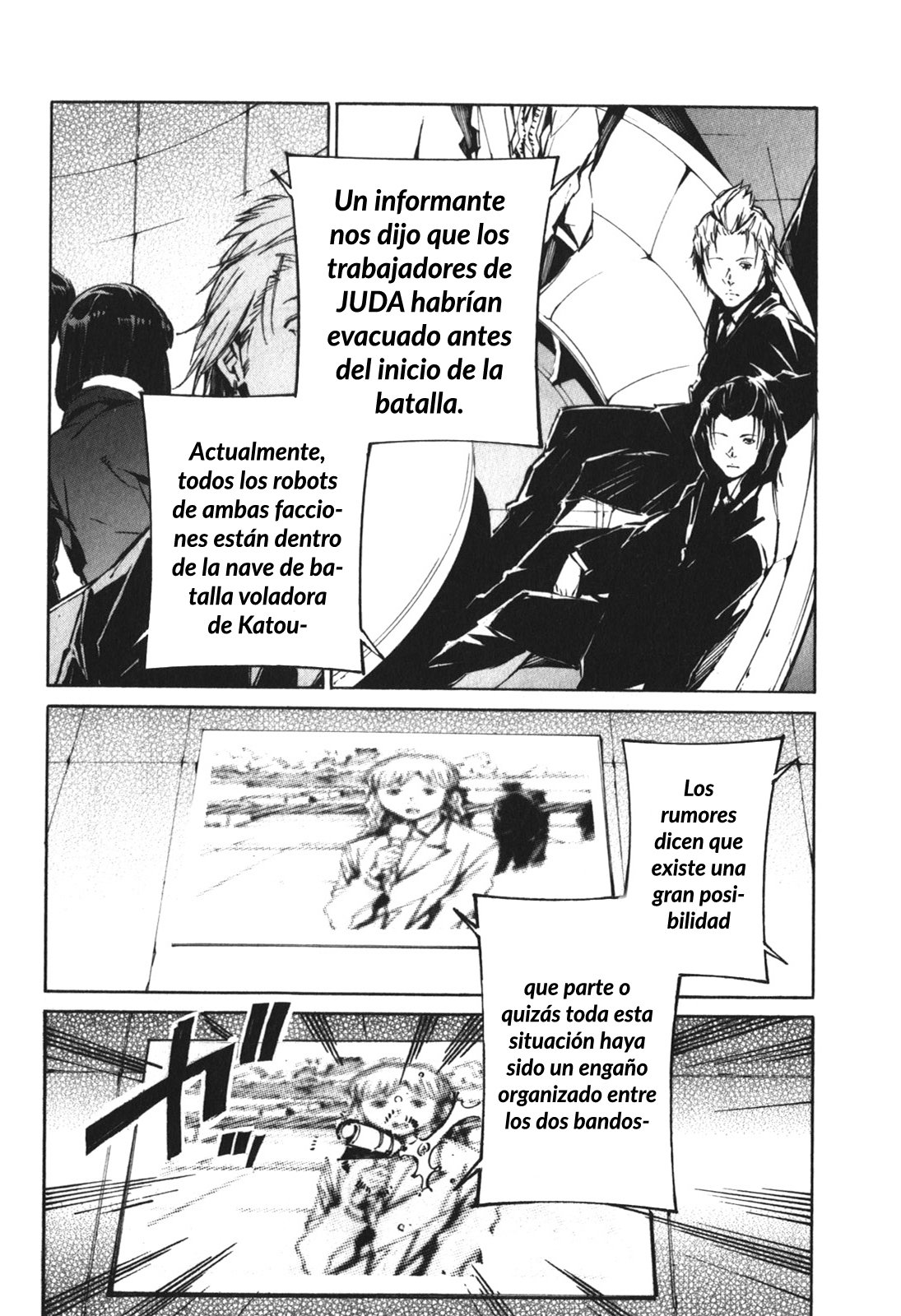 Read Kurogane no Linebarrel (es) Manga Online
