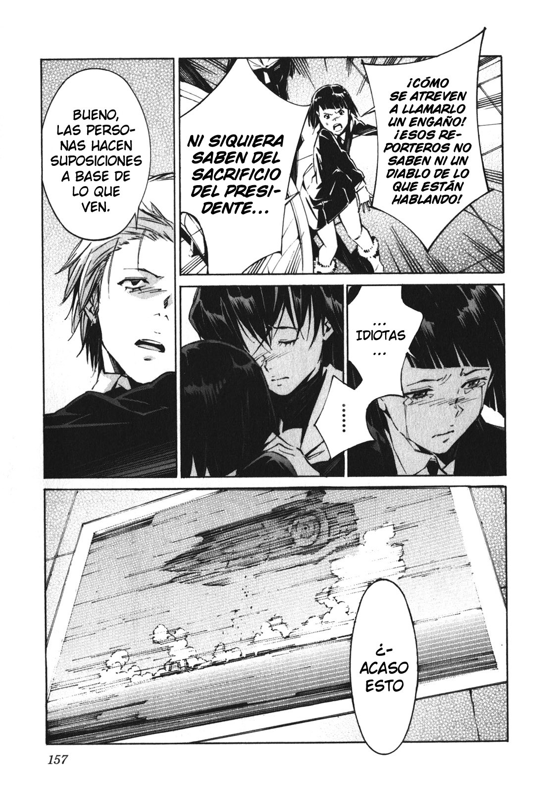 Read Kurogane no Linebarrel (es) Manga Online