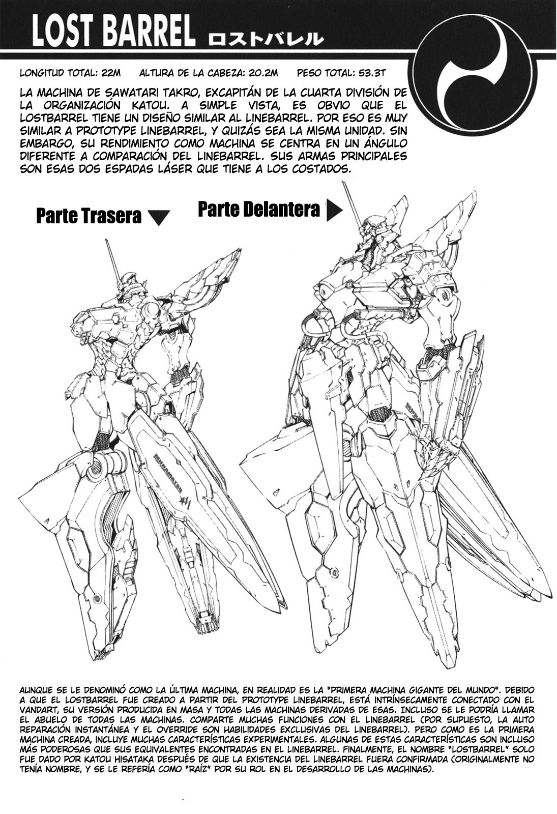 Read Kurogane no Linebarrel (es) Manga Online
