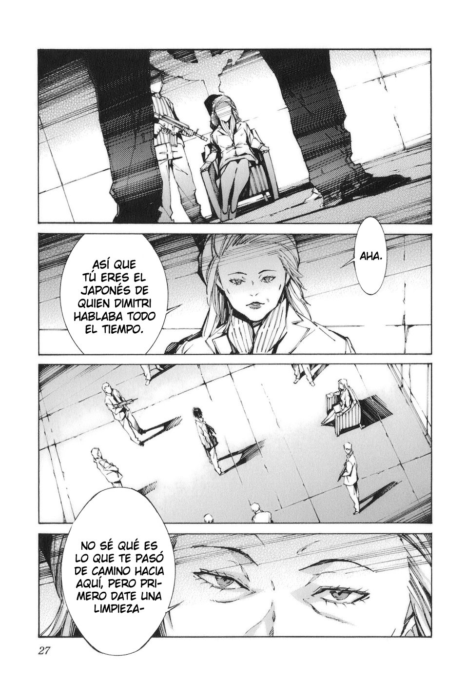 Read Kurogane no Linebarrel (es) Manga Online