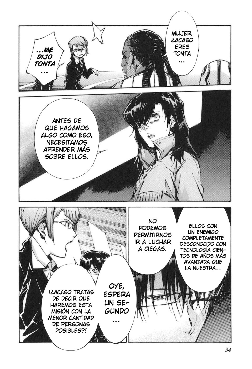 Read Kurogane no Linebarrel (es) Manga Online