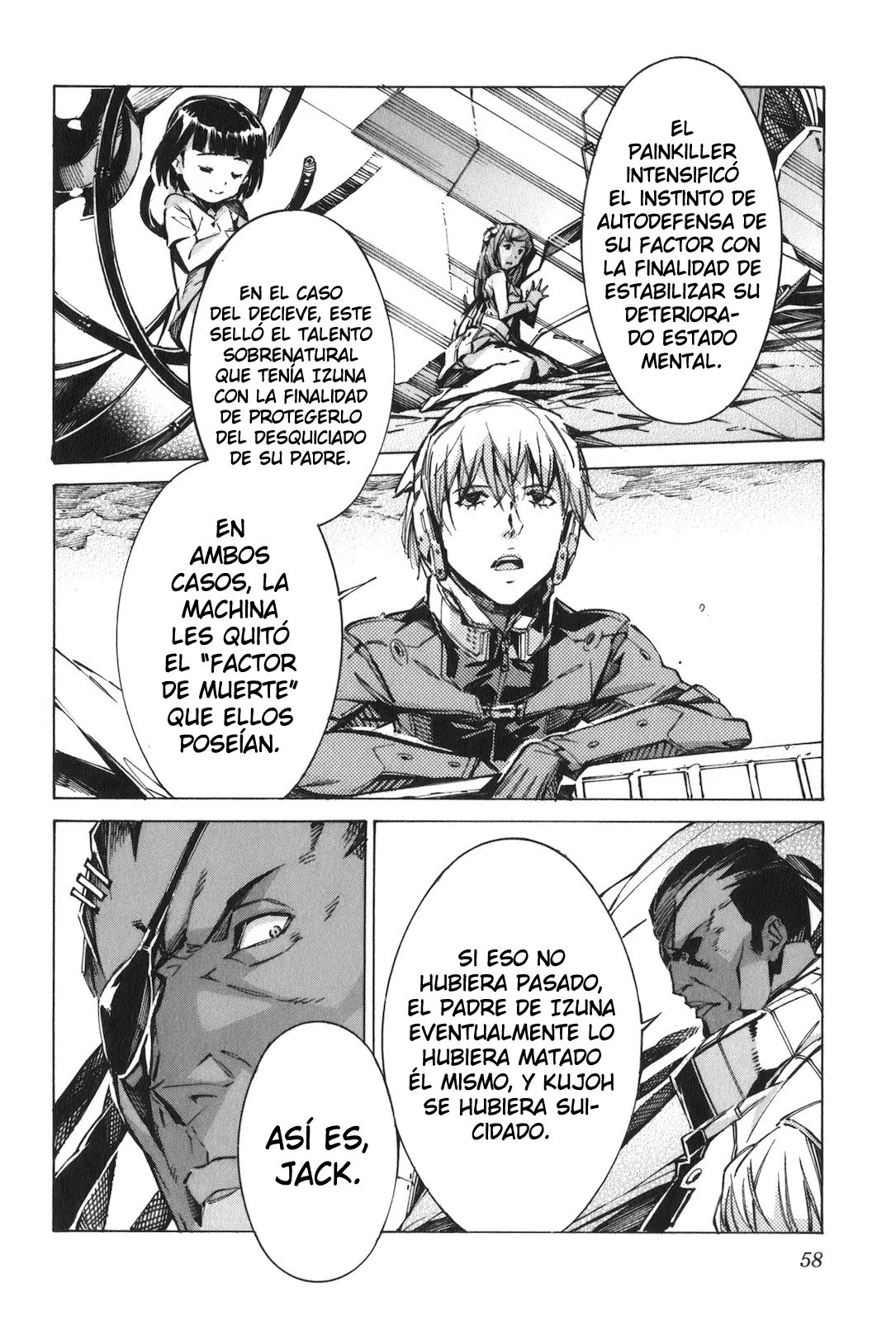 Read Kurogane no Linebarrel (es) Manga Online