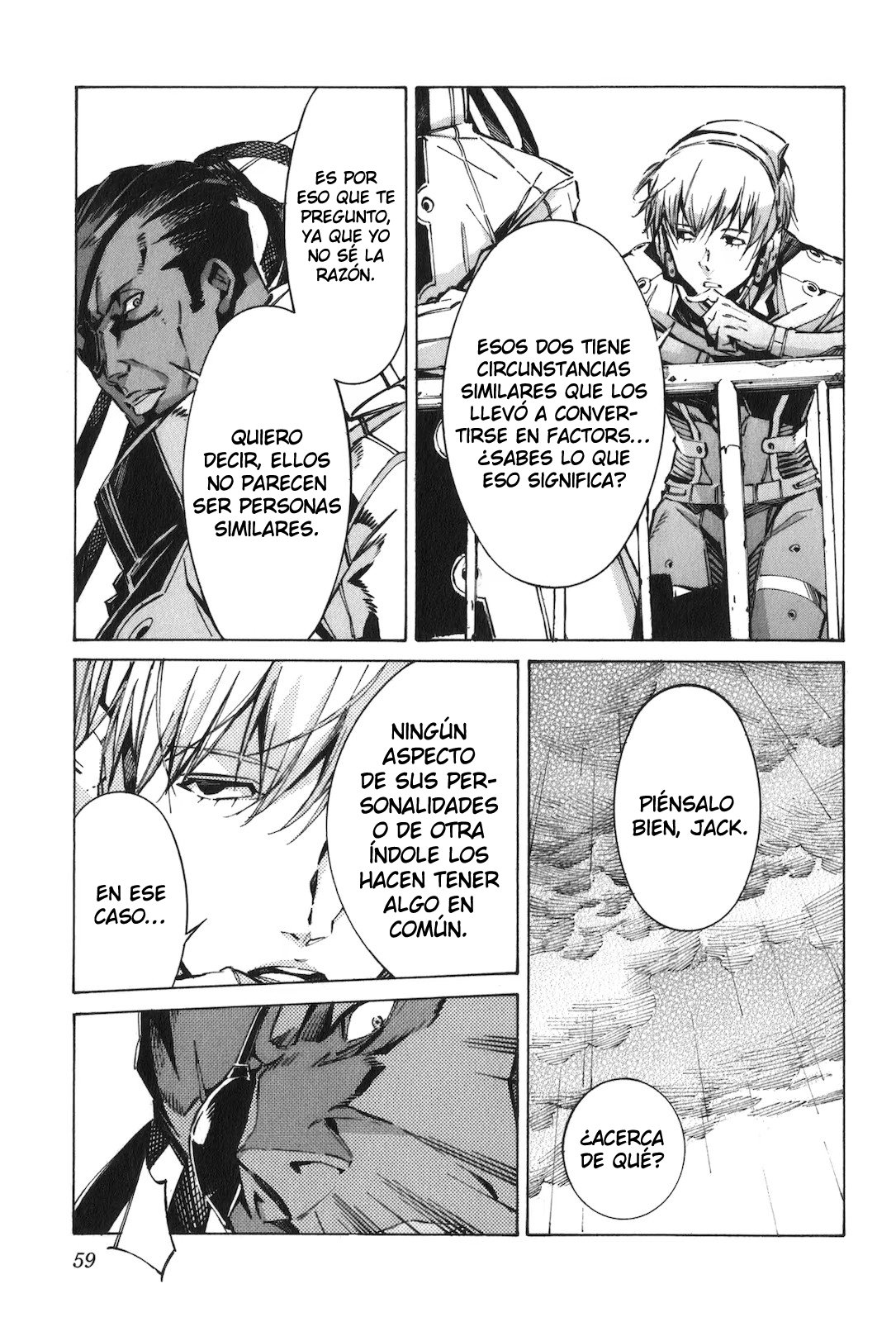 Read Kurogane no Linebarrel (es) Manga Online