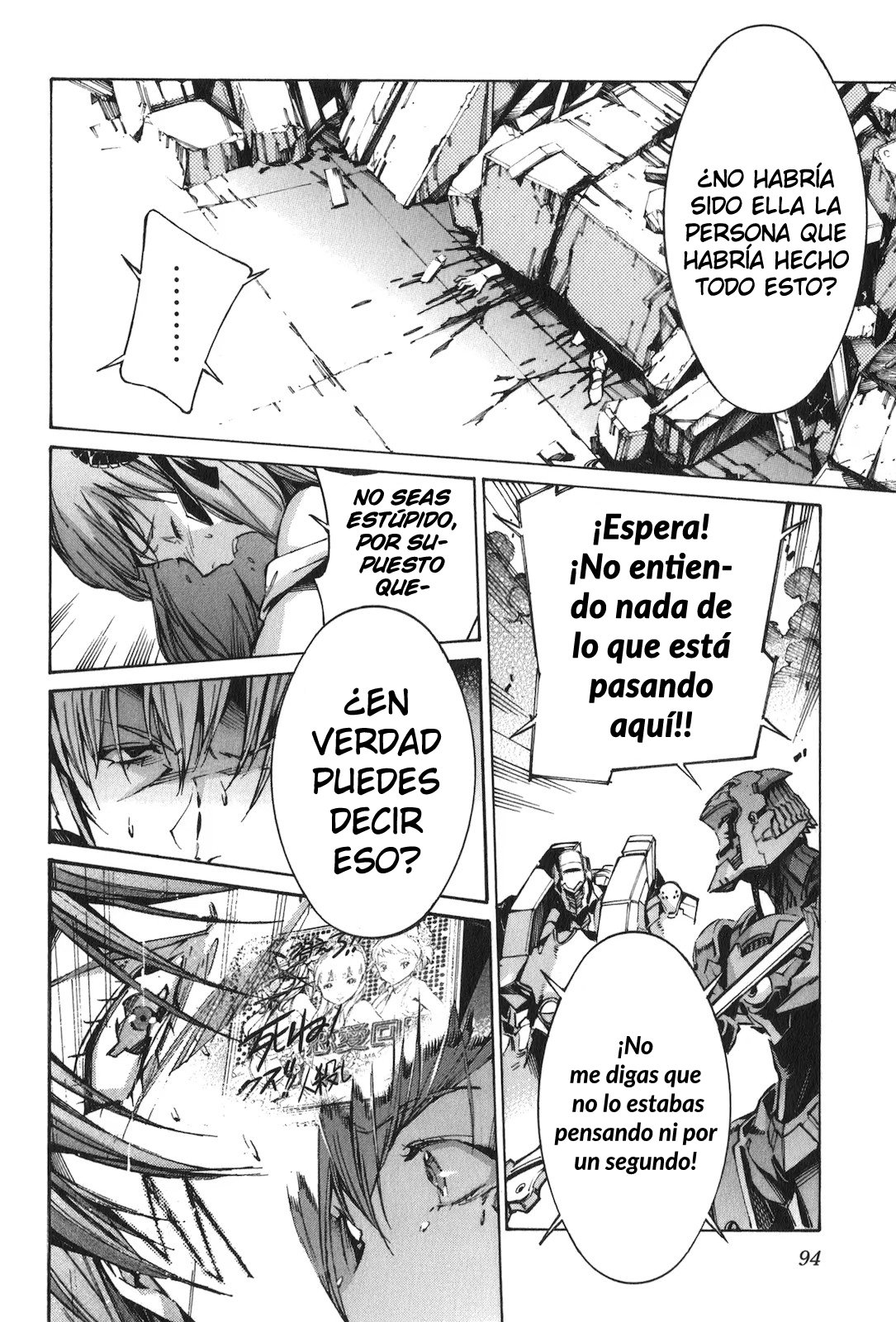 Read Kurogane no Linebarrel (es) Manga Online