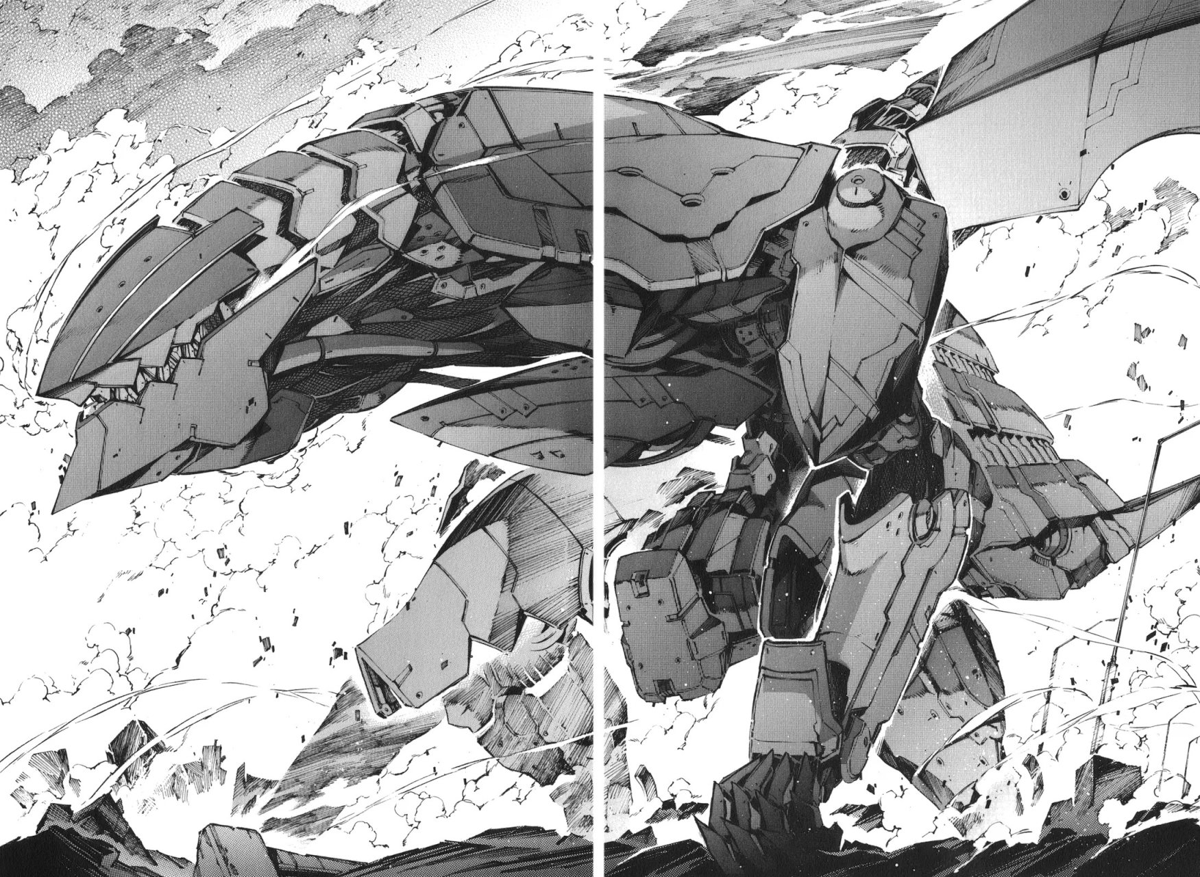 Read Kurogane no Linebarrel (es) Manga Online