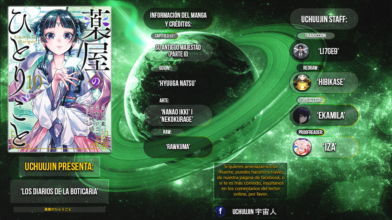 Read Kusuriya no Hitorigoto (es) Manga Online