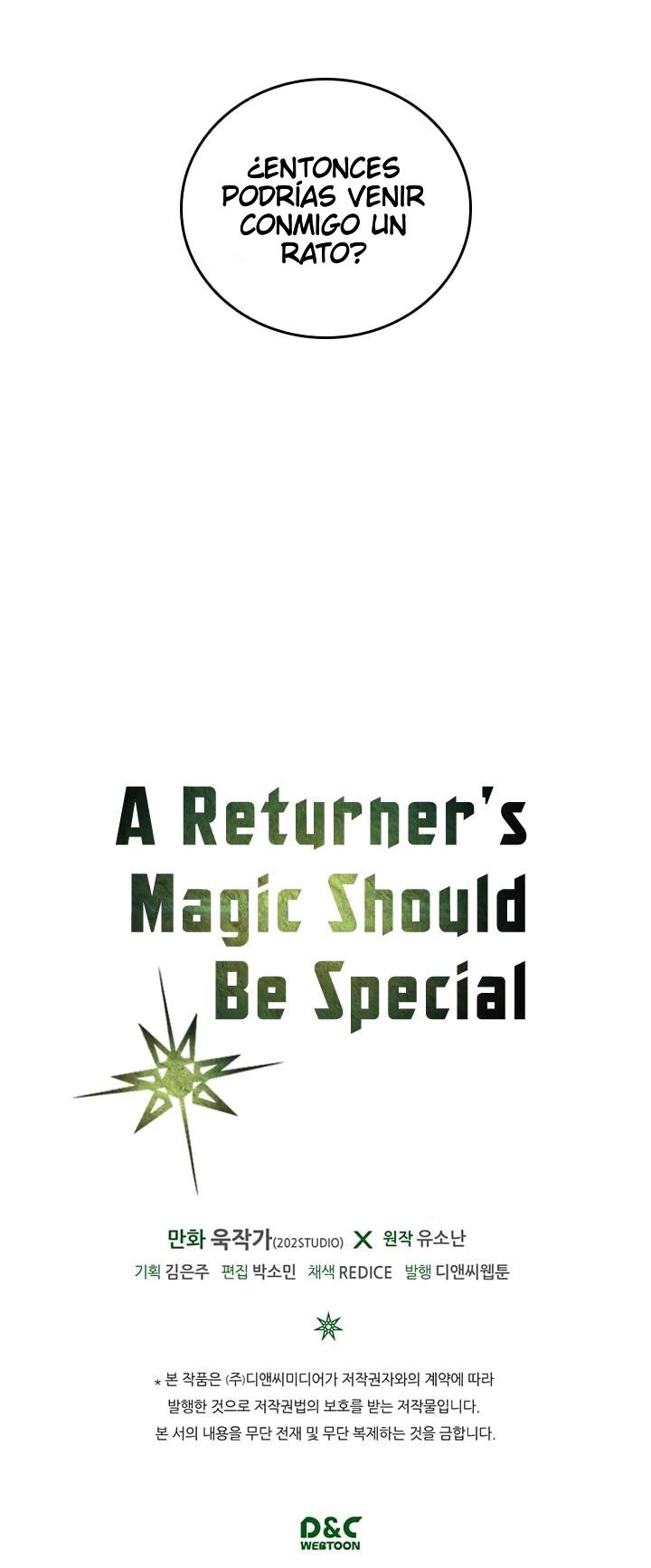Read La Magia de un Retornado Debe Ser Especial (es) Manga Online