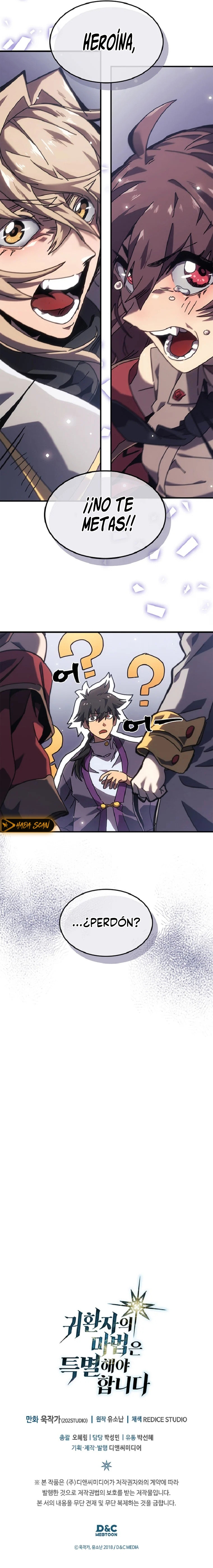 Read La Magia de un Retornado Debe Ser Especial (es) Manga Online