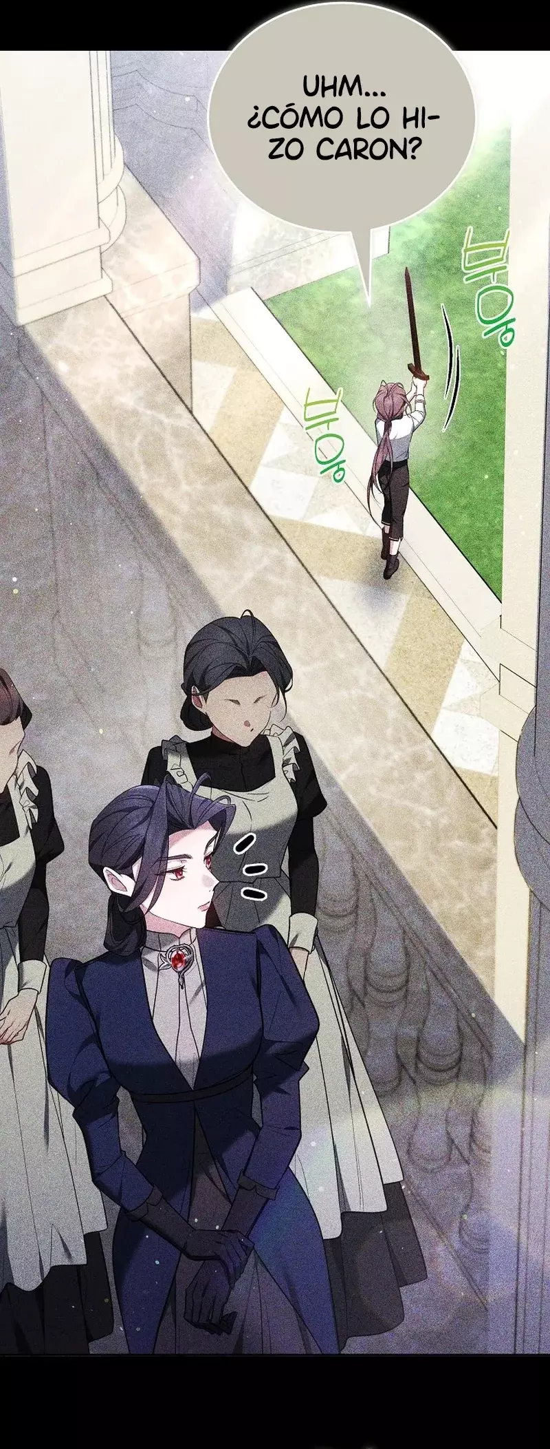 Read La razón por la que la villana tomó la espada (es) Manga Online