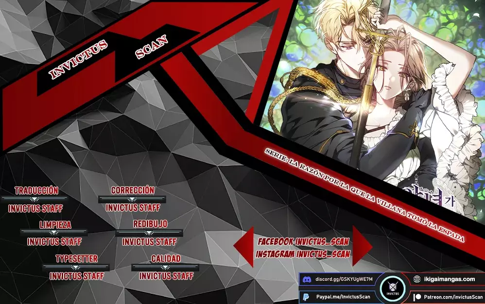Read La razón por la que la villana tomó la espada (es) Manga Online