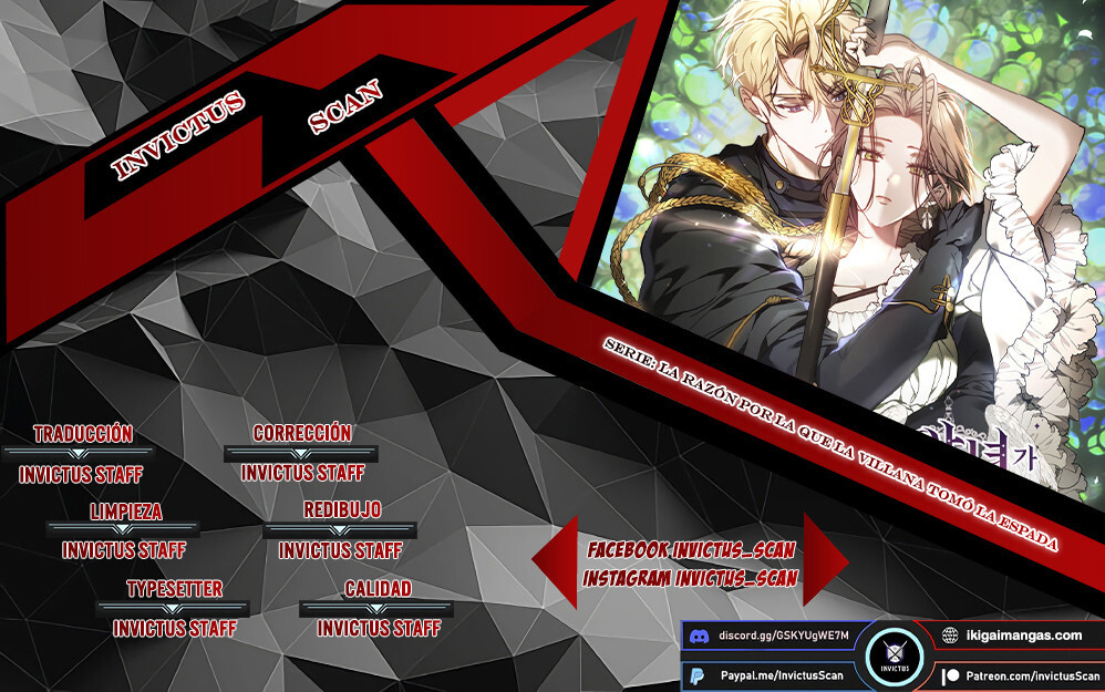 Read La razón por la que la villana tomó la espada (es) Manga Online
