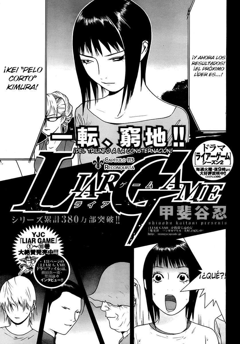 Read Liar Game (es) Manga Online