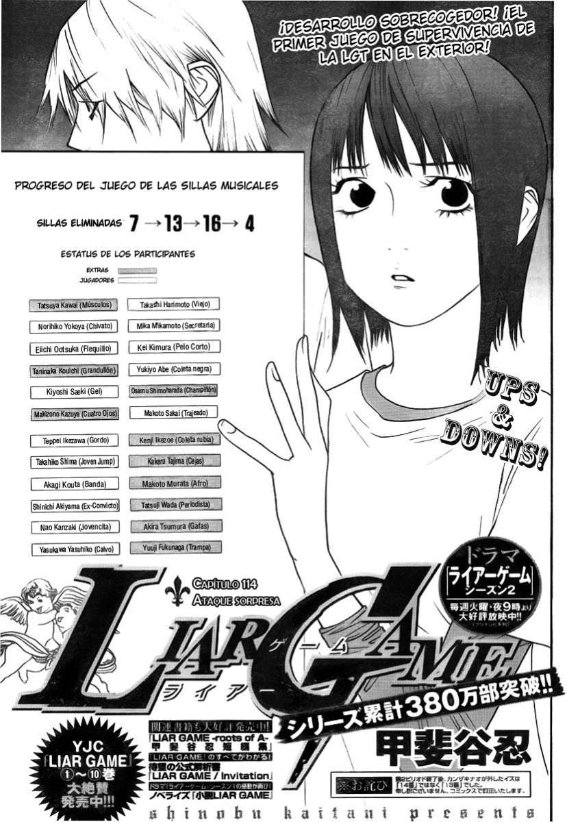 Read Liar Game (es) Manga Online