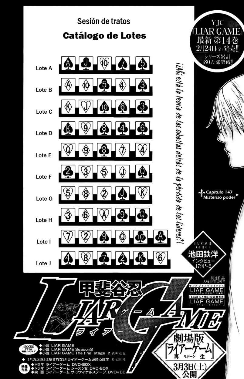 Read Liar Game (es) Manga Online