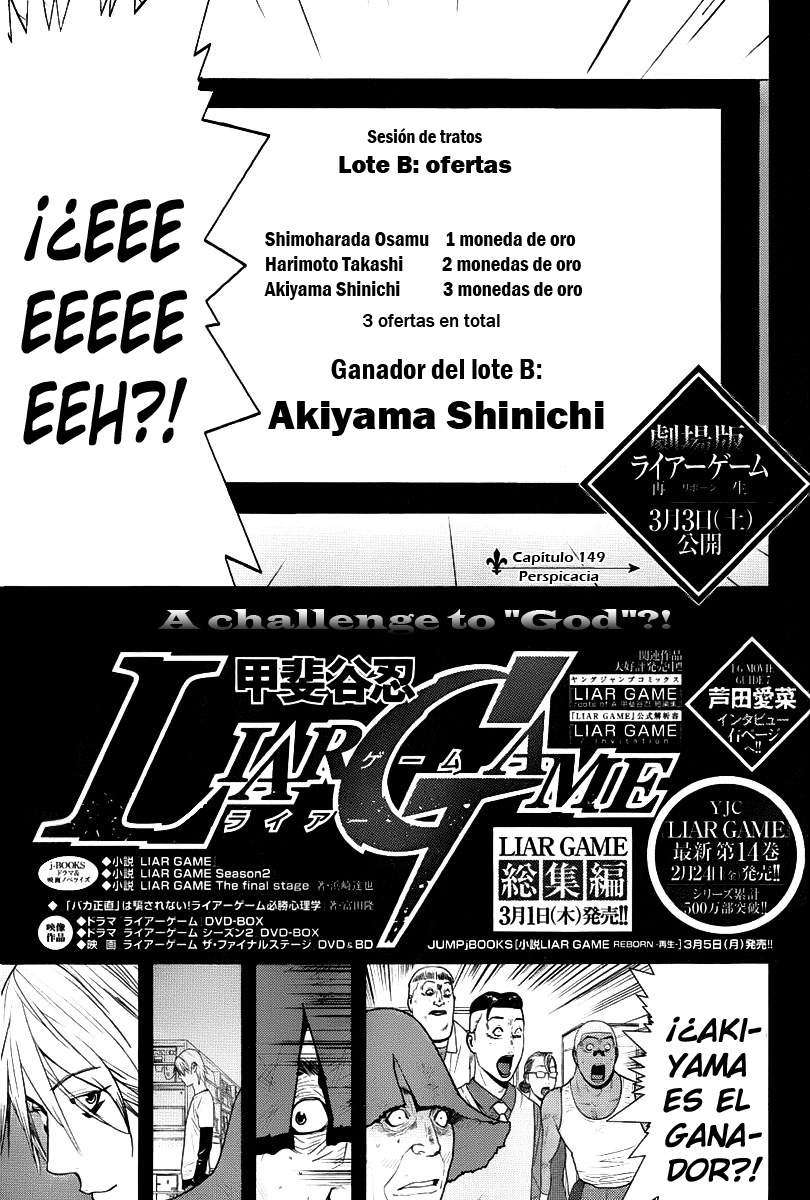 Read Liar Game (es) Manga Online