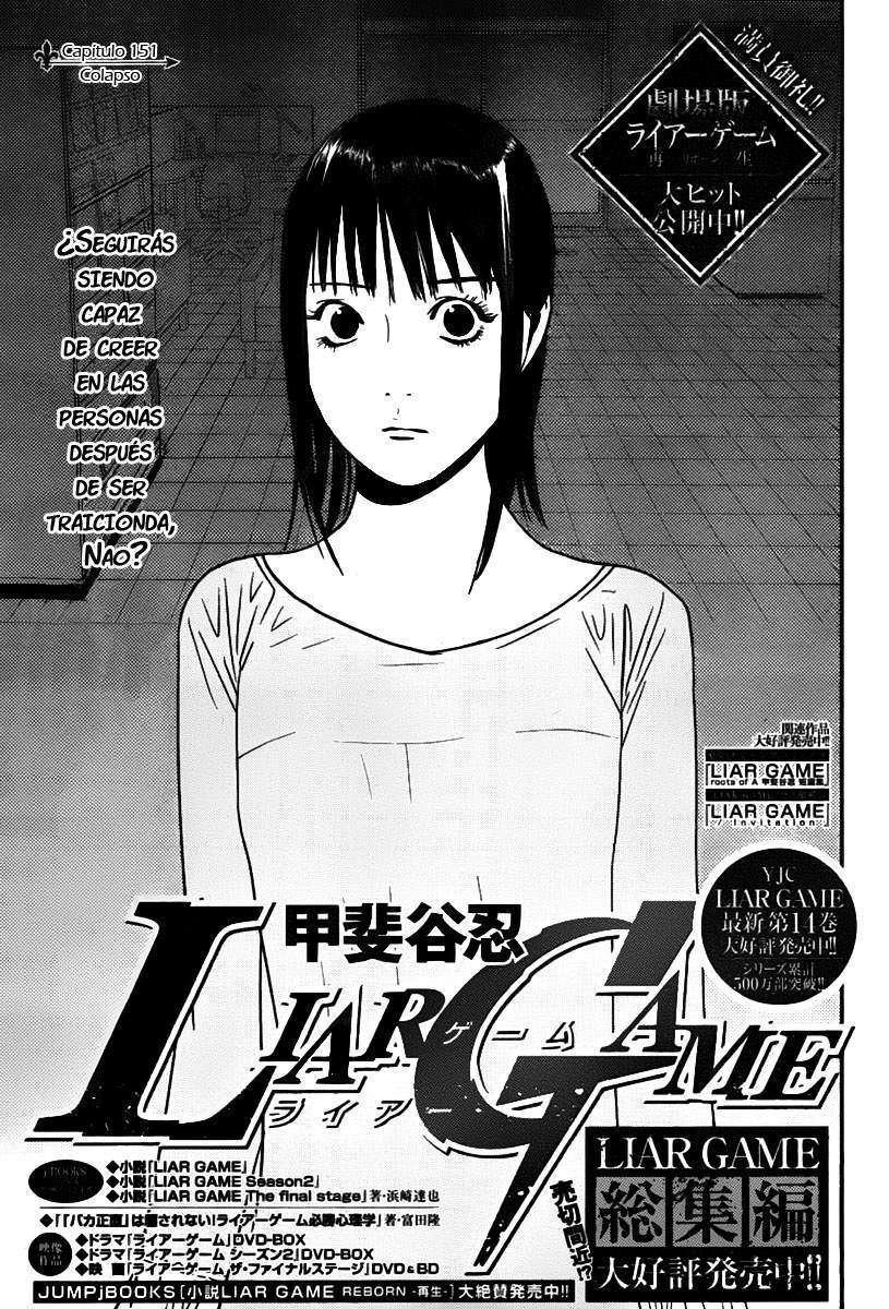 Read Liar Game (es) Manga Online