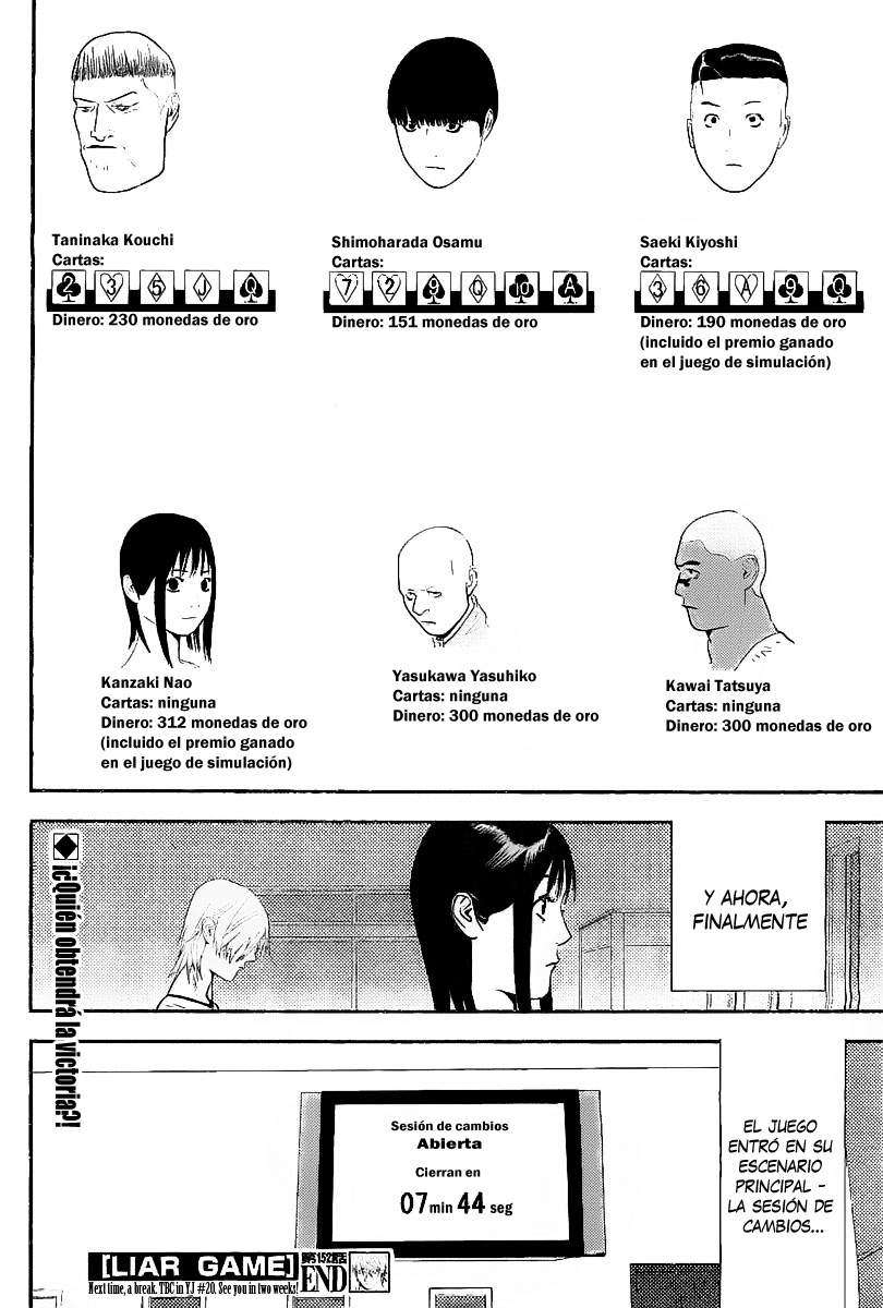 Read Liar Game (es) Manga Online