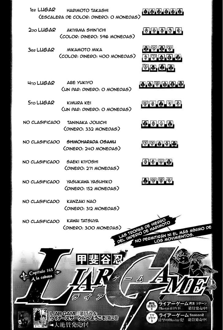 Read Liar Game (es) Manga Online