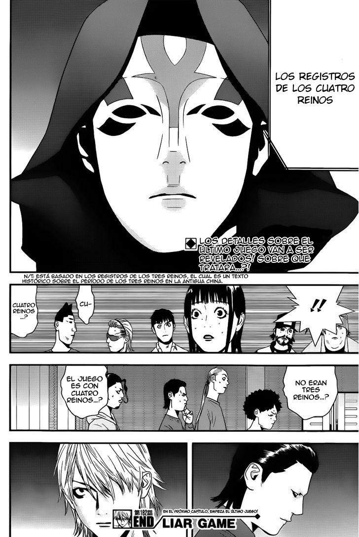 Read Liar Game (es) Manga Online