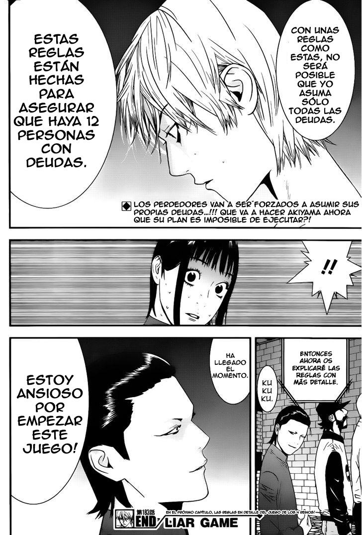 Read Liar Game (es) Manga Online