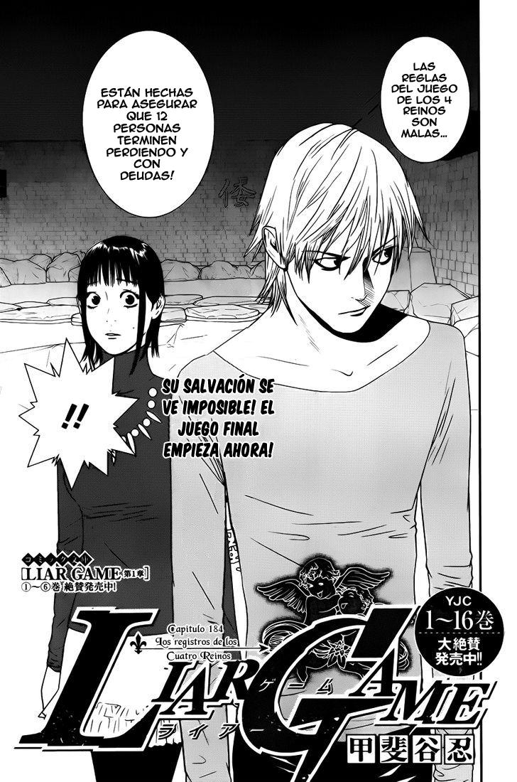 Read Liar Game (es) Manga Online