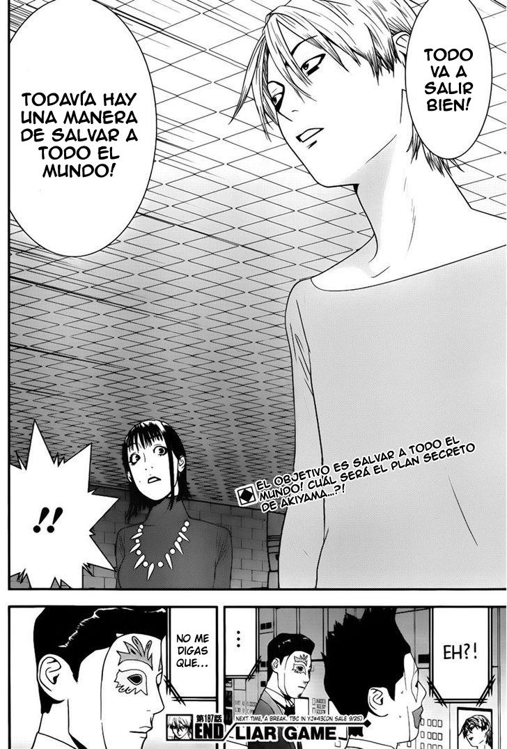 Read Liar Game (es) Manga Online