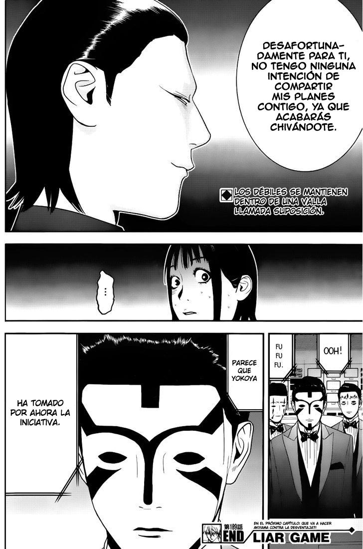 Read Liar Game (es) Manga Online