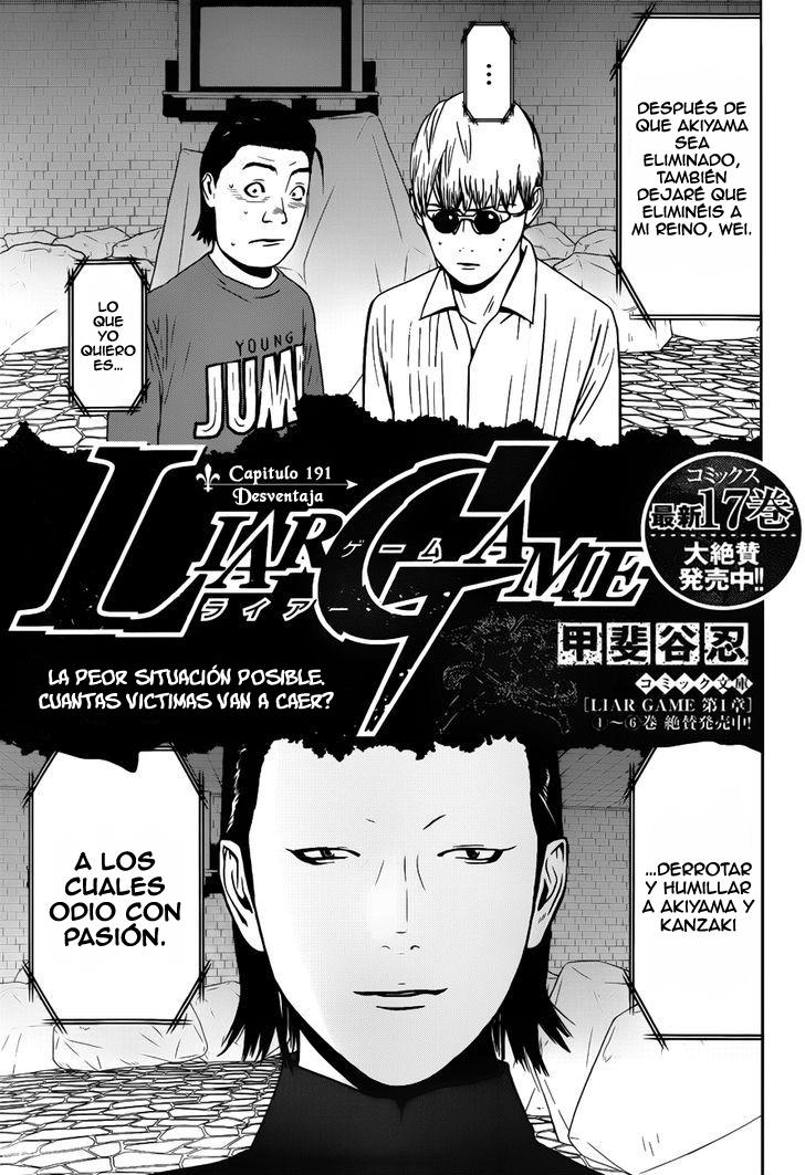 Read Liar Game (es) Manga Online