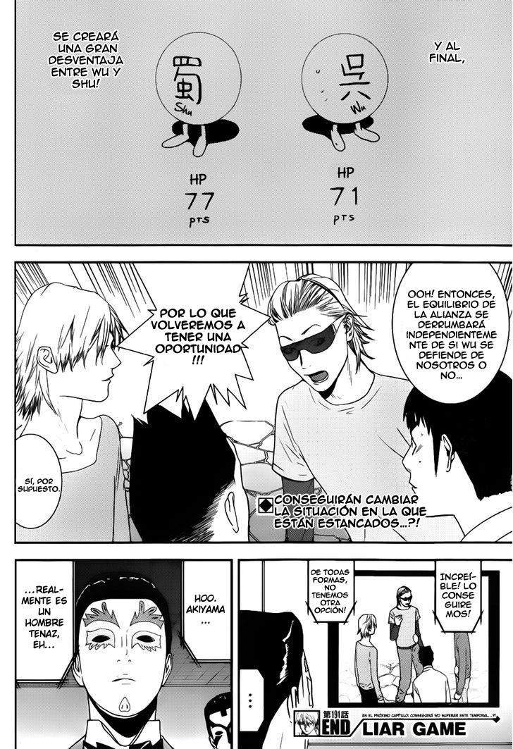 Read Liar Game (es) Manga Online