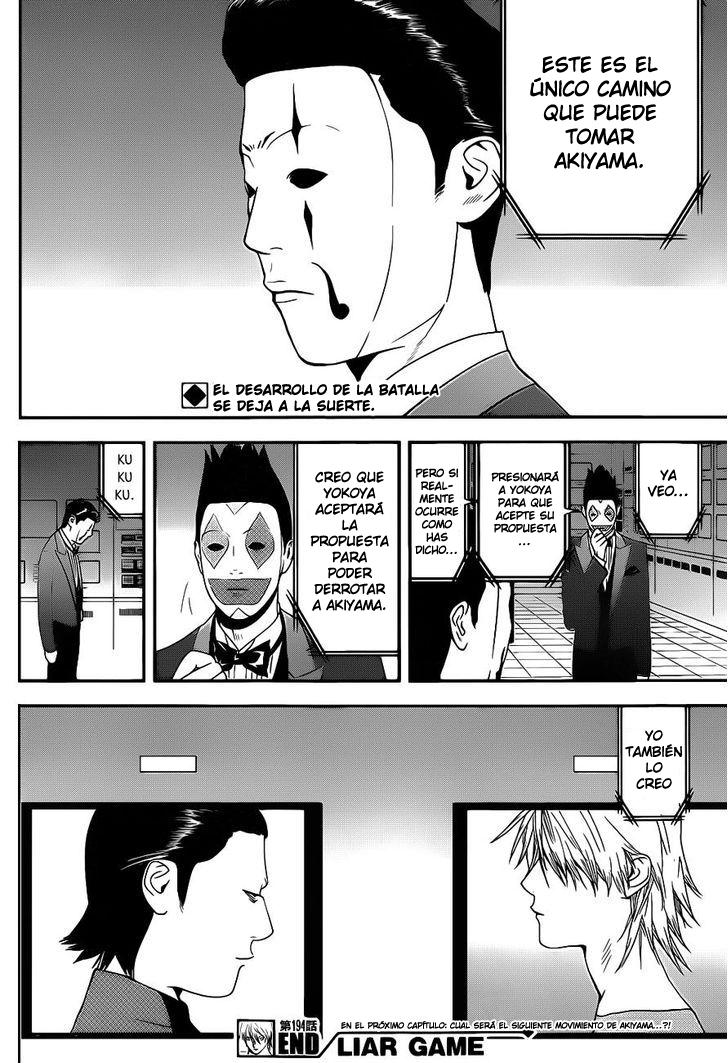 Read Liar Game (es) Manga Online